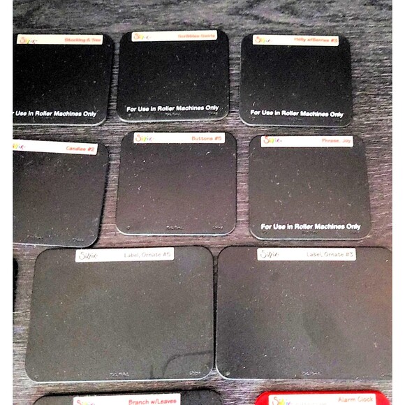 Lot Of 14 Christmas Sizzix Die Tree Xmas ScrappyCat Phrase Joy - NEXT DAY SHIP - Picture 5 of 8